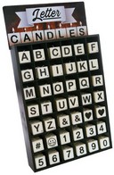 Letter Candles