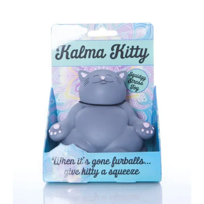 Helps With Anxiety white elephant Great Birthday Boxer Gifts Kalma Kitty Stress Relief Toy Stocking Filler Gift for Cat Lovers Christmas