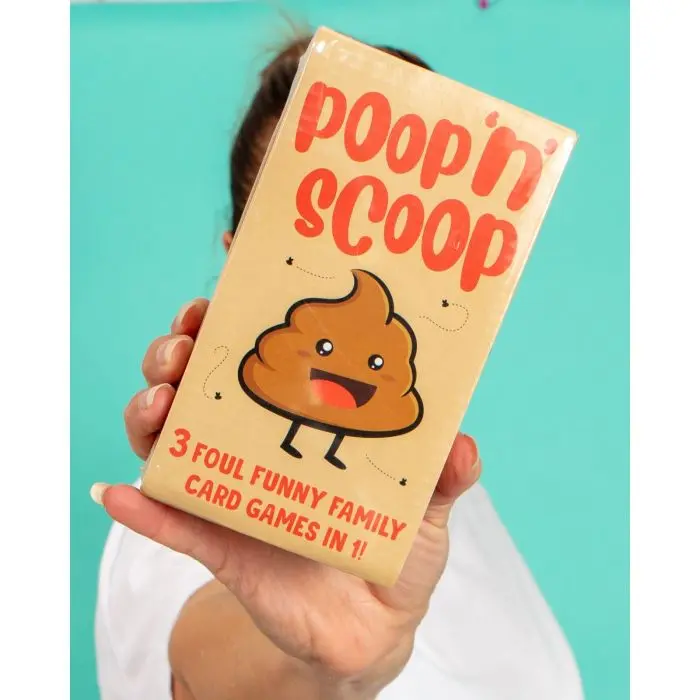 Poop and Scoop Game by Boxer Gifts Fun Family Card Game Funny 