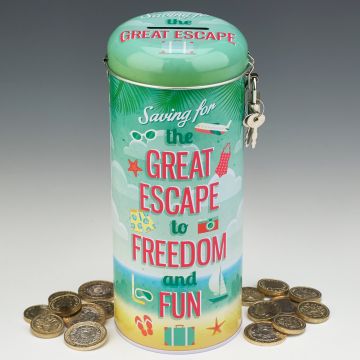 Saver Tin - Great Escape (Holiday £500)