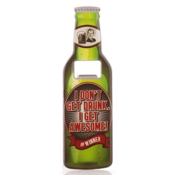 Beer Bottle Opener - Get Awesome