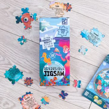 Childrens Reversible Jigsaws - Ocean Creatures