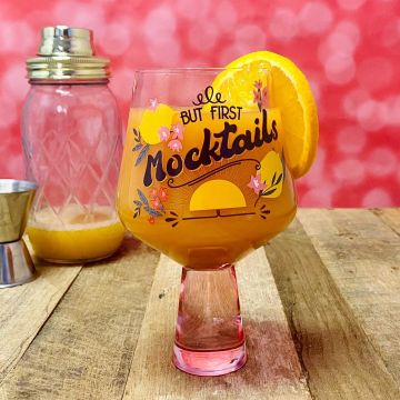Shake It Up Cocktail Glass - Mocktail