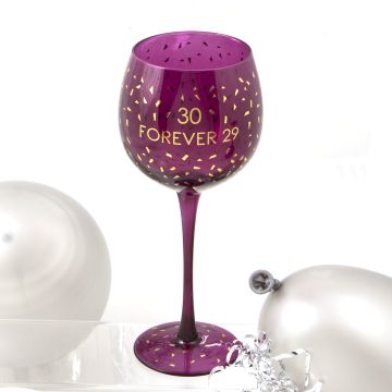 Opulent Wine Glass - Age 30
