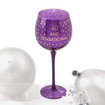 Opulent Wine Glass - Age 60