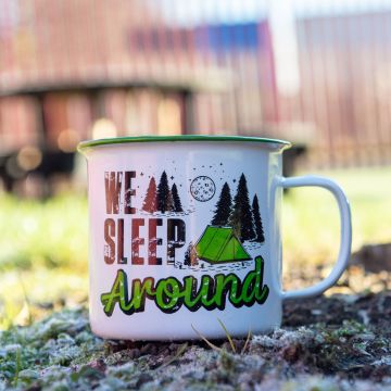 Camping Mug - We Sleep Around