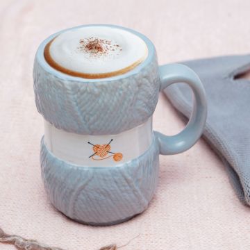 Knitting Mug - Knitted Love