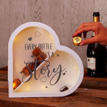 Led Cork Saver - Heart