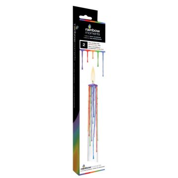 Drip Candle - Multi Colour Drip 2 Candle