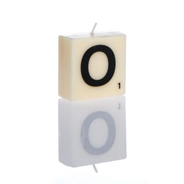 "O" Letter Candle