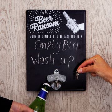 Beer Ransom Memo Board