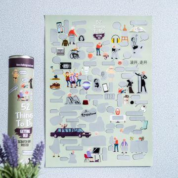 Scratch off - 52 Things To Do Getting Old