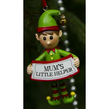 Elf Decoration  - Mums Little Helper