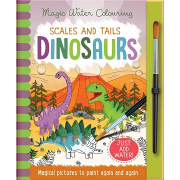 Scales And Tails Dinosaurs Magic Water Colouring