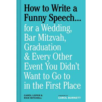 How to Write a Funny Speech…