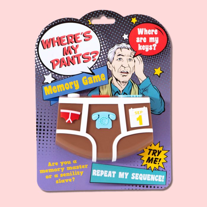 Memory Game - Where's My Pants? main product photo