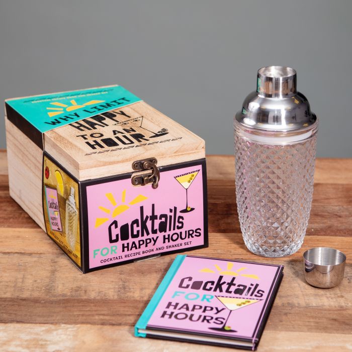 Let's make a mocktail with our Happy Hour Cocktail Shaker Set