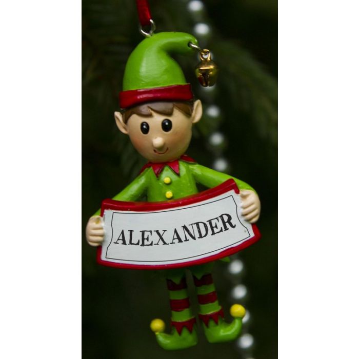 Elf Decoration - Alexander main product photo