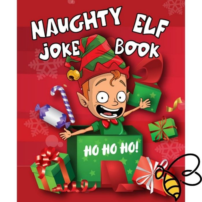 Naughty Elf Christmas Cracker Joke Book main product photo
