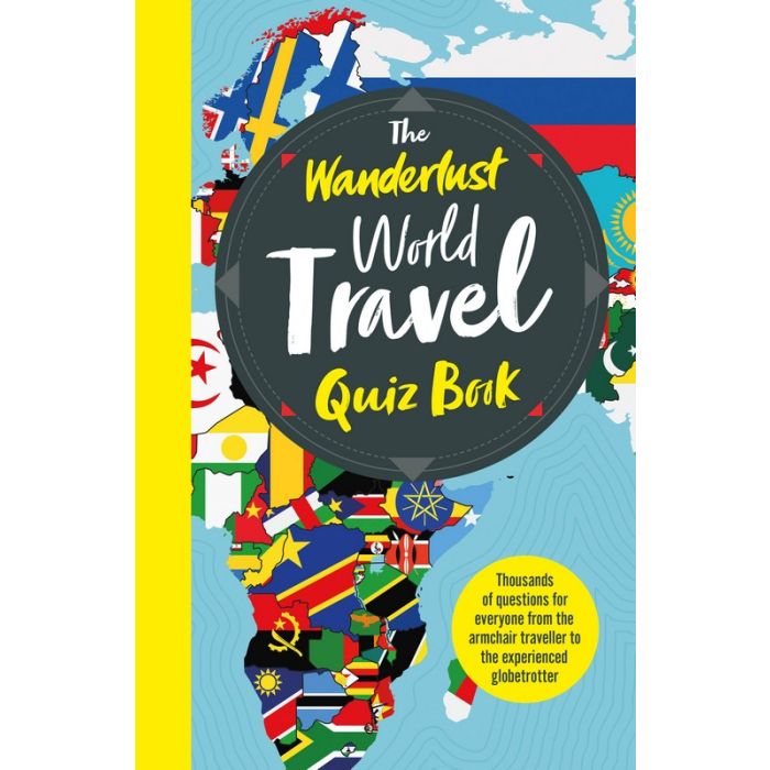 The Wanderlust World Travel Quiz Book main product photo