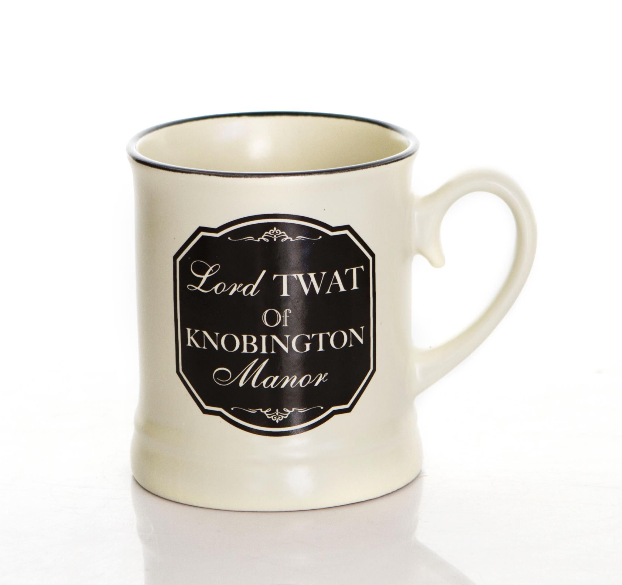 Lord Twat Of Knobington - Style 10oz Gift Boxed Mug.
