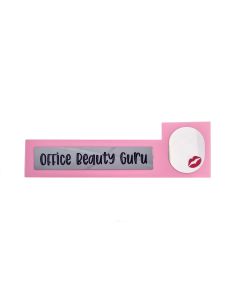 Wooden Desk Sign - Office Beauty Guru