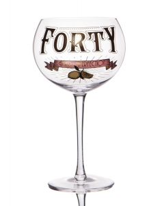 Gin Prohibition Glass - Age 40