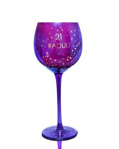 Opulent Wine Glass - Age 21
