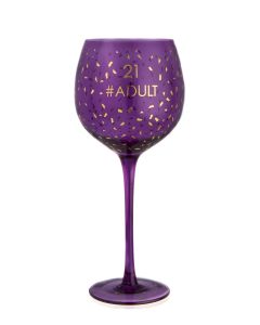 Opulent Wine Glass - Age 21