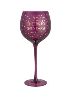 Opulent Wine Glass - Age 70