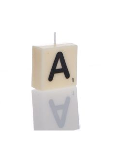 "A" Letter Candle