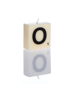 "O" Letter Candle