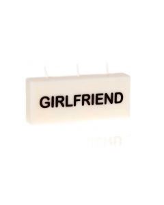 Say It With Words Candle - Girlfriend