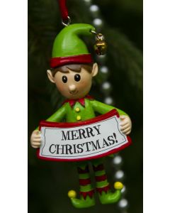 Elf Decoration  - Merry Christmas