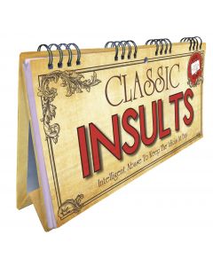 Classic Insults Flip Book